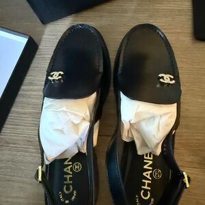 Source Unknown Black Leather Soles